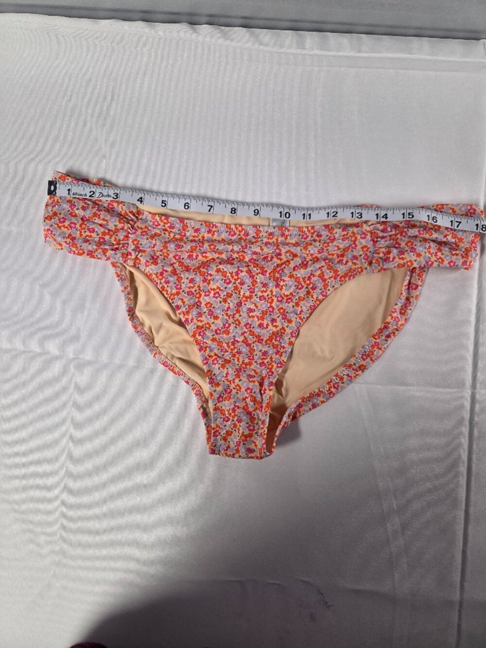 Amazon Essentials Floral Bikini Bottom XXL Women’s High Waist Swim Bottom